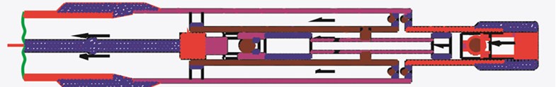 triple acting tubing pump